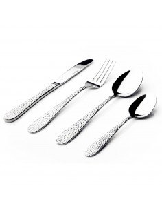 Hammered 16pc Cutlery Set