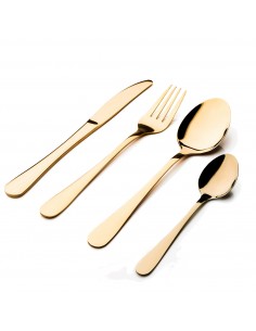 Glamour Gold 16pc Cutlery Set