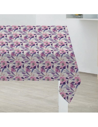 Wild Poppy Floral PVC Table Cloth