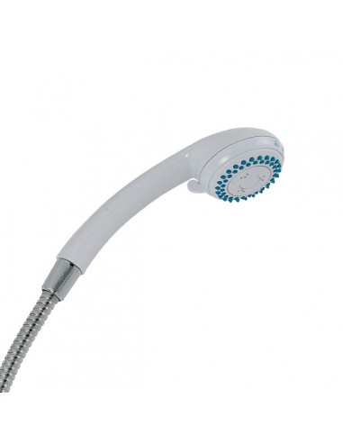 3 Function Shower White Head and Hose