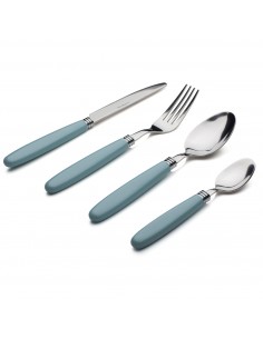 Elkie Blue 16pc Cutlery Set
